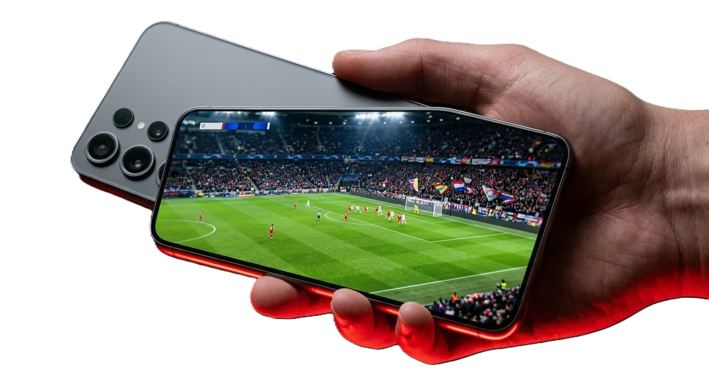 Telefoon met sport via IPTV