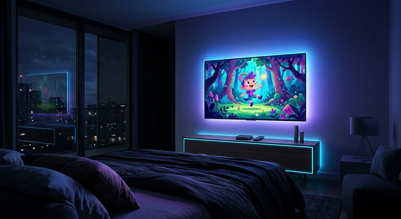 Slaapkamer TV met IPTV